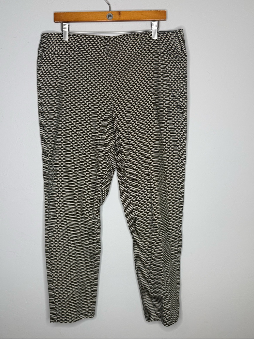 Rafaella slim ankle printed pull on pants nwt size 18 stretch
